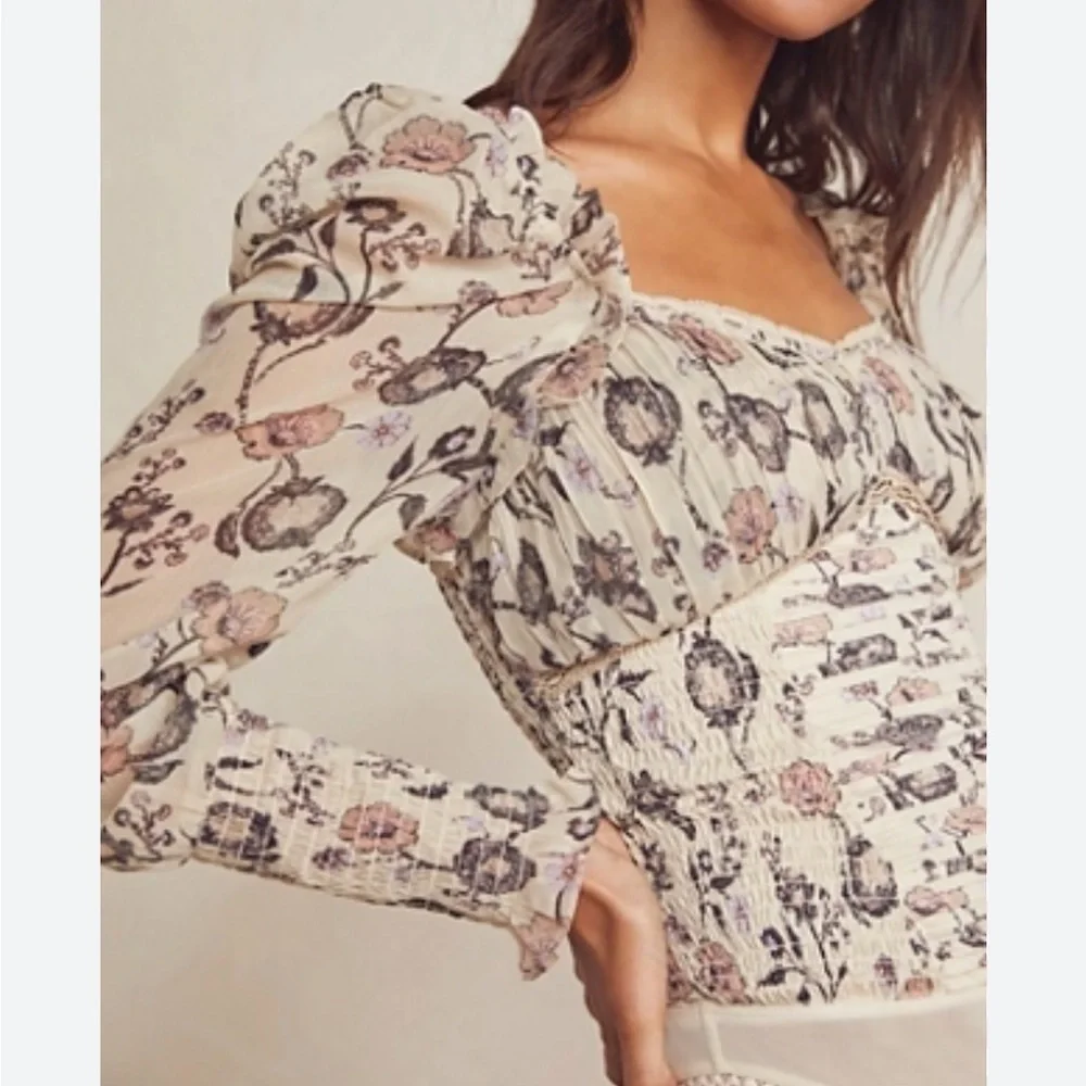 Free People Brunch Date Bodysuit NWT - Picture 4 of 10